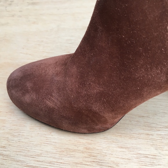 VINCE Kelly Ankle Suede Booties - Picture 5 of 8